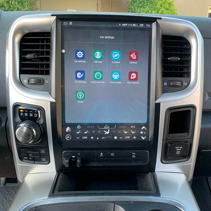 12.1“ / 13" Android 13 Fast boot Vertical Screen Navi Radio for Dodge Ram 2009 - 2018 | Phoenix Automotive