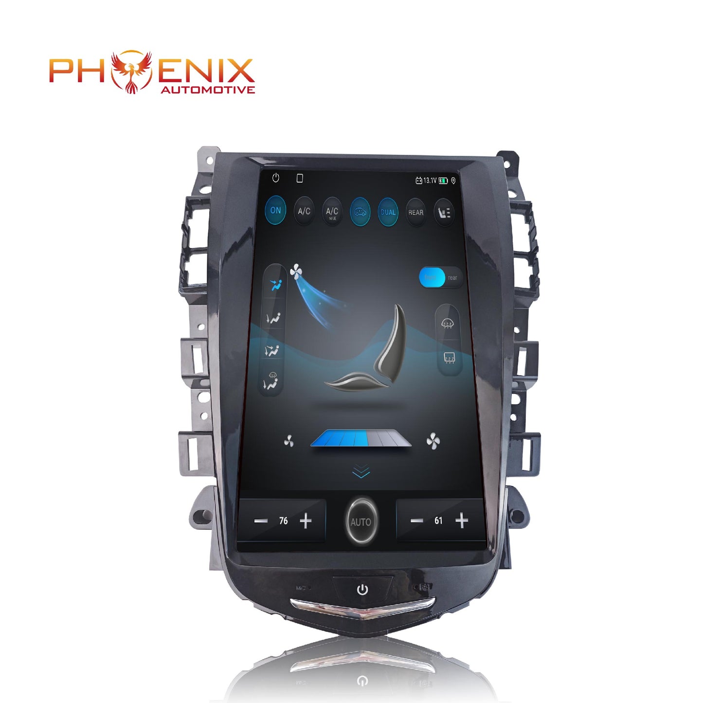 13.3" Android 14 Fast boot Vertical Screen Navi Radio for Cadillac ATS CTS XTS SRX Escalade 2015 - 2020