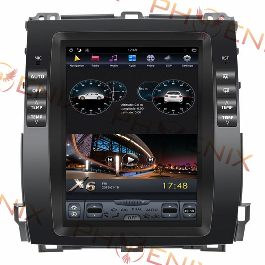 [ G6 octa-core ] 10.4" Vertical Screen Android 11 Fast boot Navigation Radio for Lexus GX 470 2003 - 2009