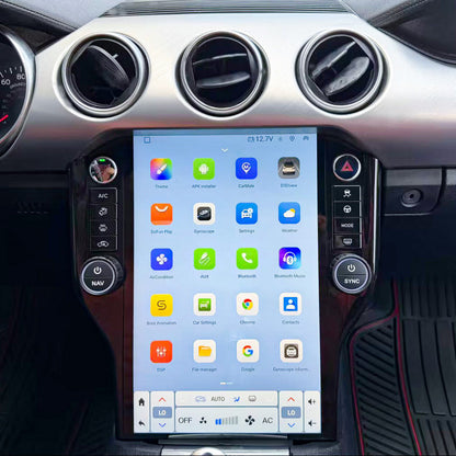 14.5" Android 14 Fast Boot Vertical Screen Navigation Radio for Ford Mustang 2015 - 2023