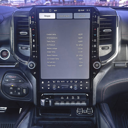 13.6/14.5” Android 13/14 Vertical Screen Navigation Radio for Dodge Ram 2019- 2024