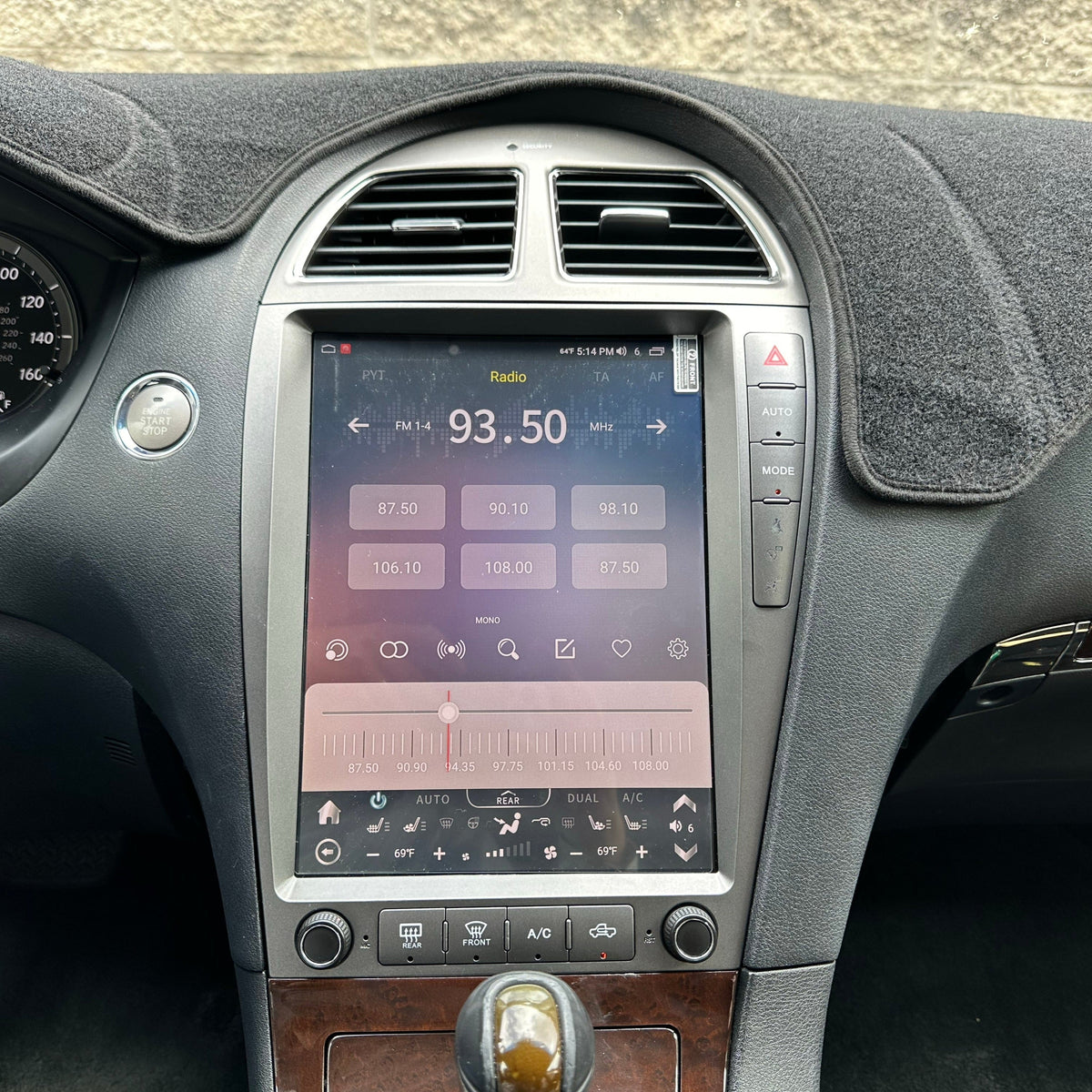12.1" Android 13/14 Fast boot Navigation Radio for Lexus ES 350 2006 - 2012 ES 240 2009 - 2012