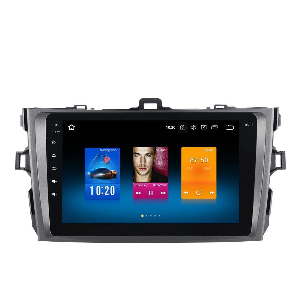 8" Octa-core Quad-core Android Navigation Radio for Toyota Corolla 2007-2011