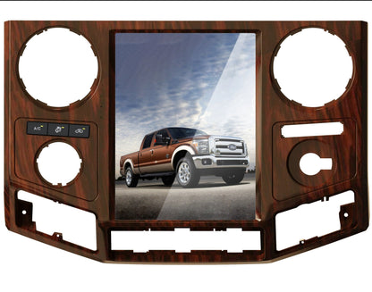 12.1 inch Android 13/14 Vertical Screen Navigation Radio for Ford F-250 F-350 Super Duty trucks 2008 - 2016
