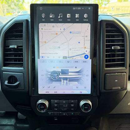 14.5” Android 14 Vertical Screen Navigation Radio for Ford F-150 F-250 F-350 F-450 F-550 2015-2020 Expedition 2018 - 2021