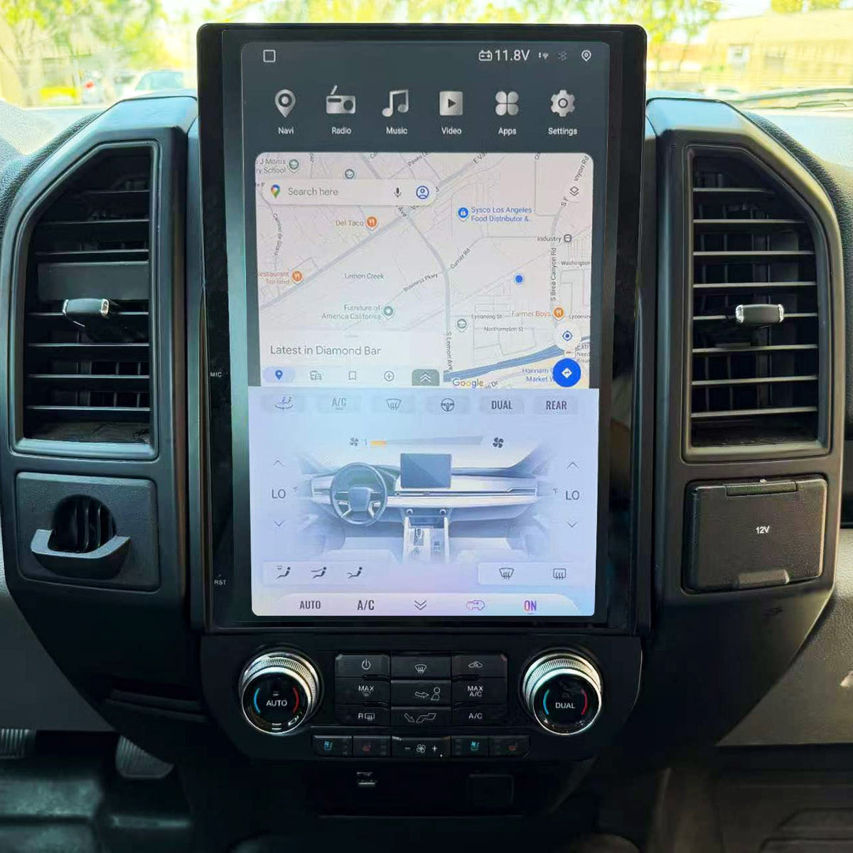 13/14.5/16 inch Android 13/14 Navigation Radio for Ford F-150 F-250 F-350 F-450 F-550 2015-2020