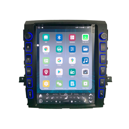 [ New ] 13” Android 13/14 Vertical Screen Navigation Radio for Nissan Titan (XD) 2016 - 2019