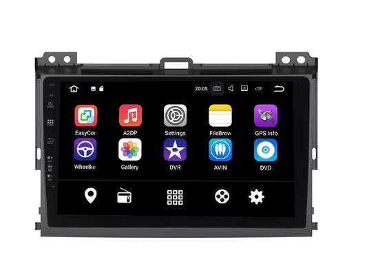 8" Octa-core Quad-core Android Navigation Radio for Toyota Prado 2004 - 2009