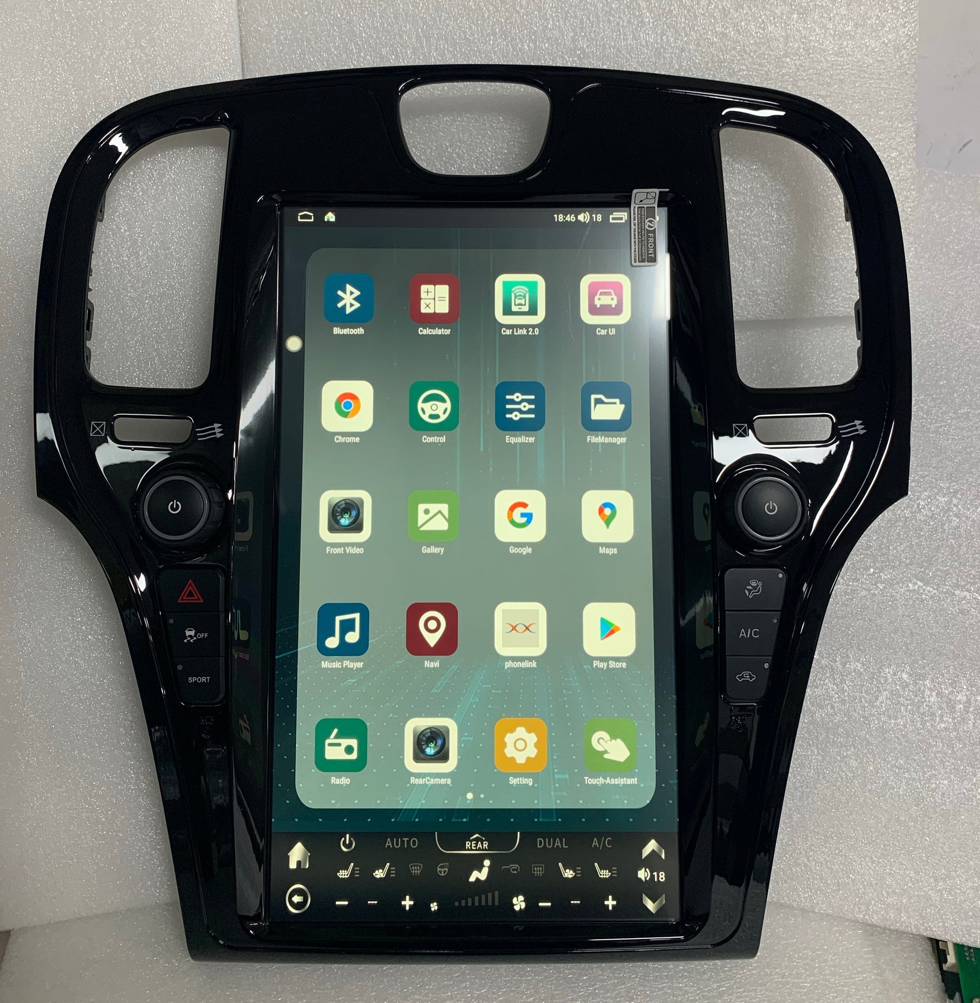 [open box] 13.6" Vertical Screen Android 13/14 Navigation Radio for Chrysler 300 300C 300S 2011 - 2023