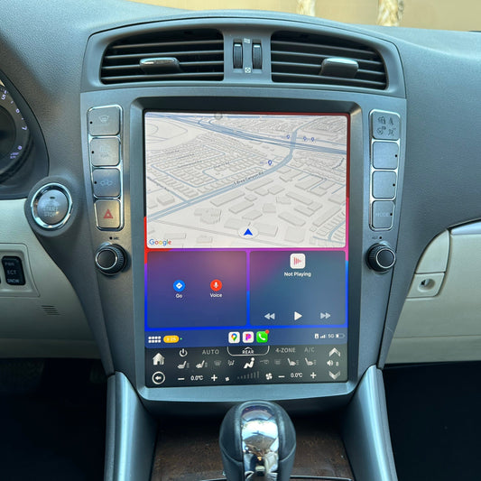 [Open box] 12" Vertical Screen Android 12/13 Fast Boot Navigation Radio for Lexus IS 250 IS 300 IS 350 2005 - 2012