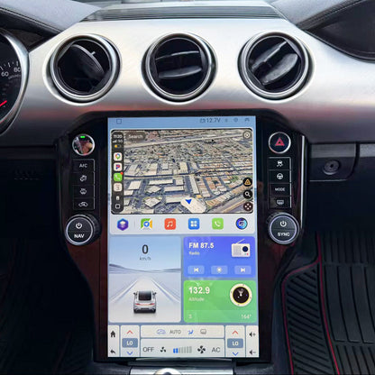 14.5" Android 14 Fast Boot Vertical Screen Navigation Radio for Ford Mustang 2015 - 2023