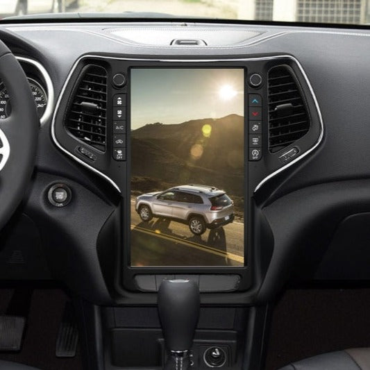 [Open box] 13.6" Vertical Screen Android 14 Fast boot Navigation Radio for Jeep Cherokee 2014 - 2021