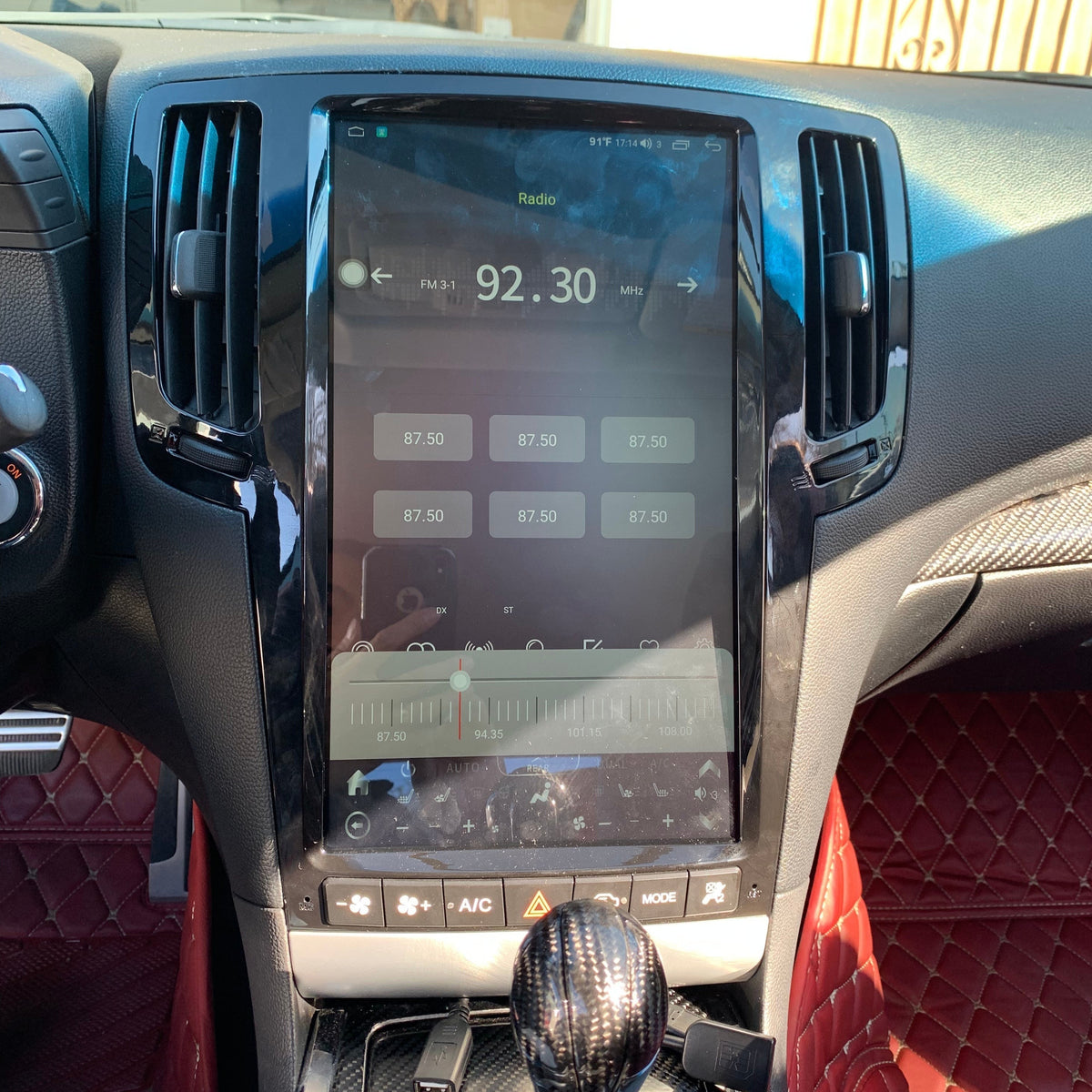 [Open box] 13.6" Vertical Screen Android 10/12 Fast boot Navigation Receiver for Infiniti G25 G35 G37 Q40 Q60 2007 - 2015