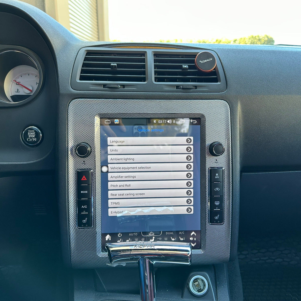 [ Open Box ] 10.4" Vertical Screen Android 10/12 Fast boot Navigation Radio for Dodge Challenger 2008 - 2014