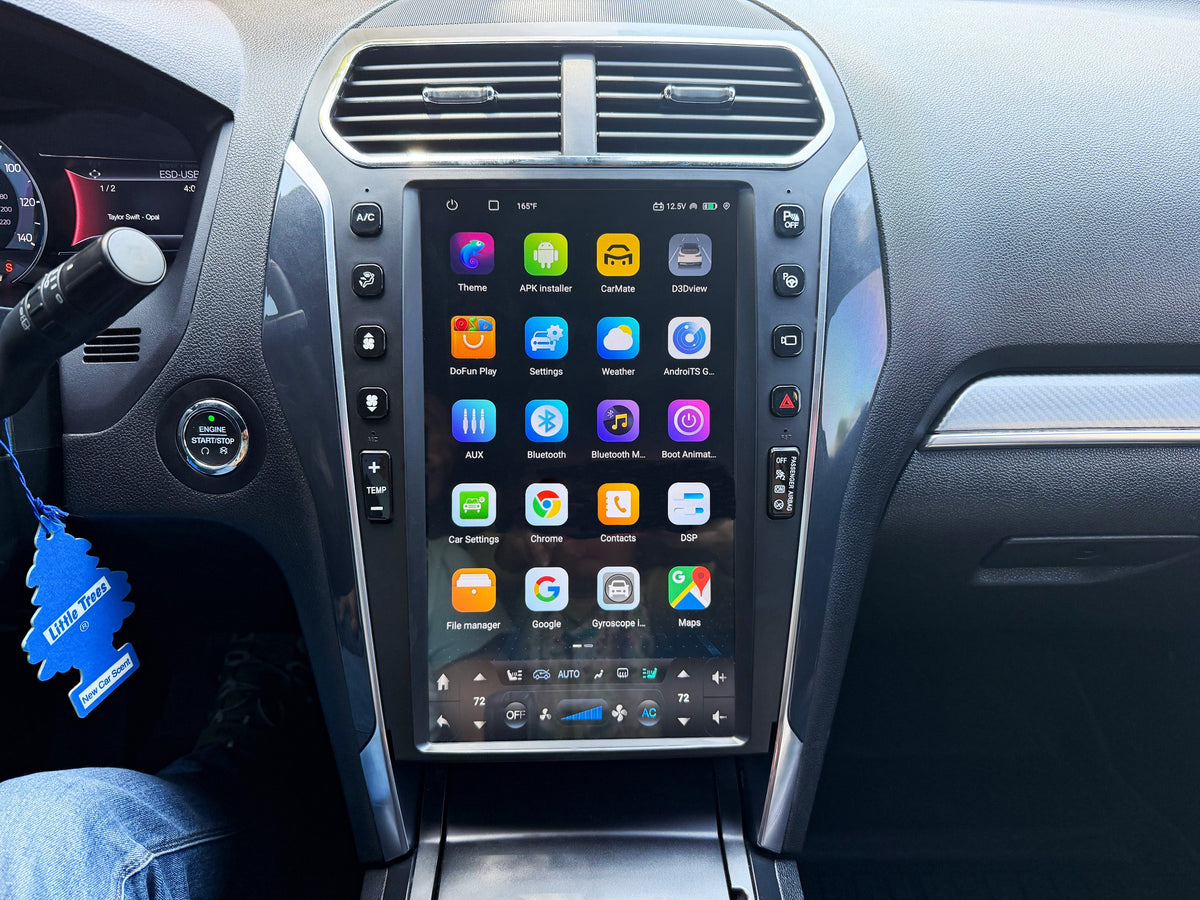 13.6/14.5" Android 13/14 Vertical Screen Navigation Radio for Ford Explorer 2011 - 2019