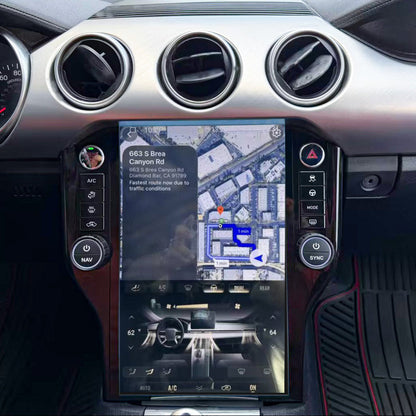 14.5" Android 14 Fast Boot Vertical Screen Navigation Radio for Ford Mustang 2015 - 2023