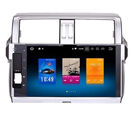 9" Octa-core Quad-core Android Navigation Radio for Toyota Prado 2014 - 2017