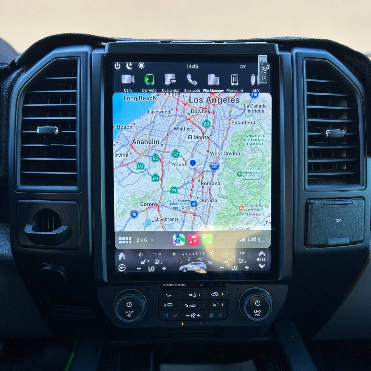 13/14.5/16 inch Android 13/14 Navigation Radio for Ford F-150 F-250 F-350 F-450 F-550 2015-2020