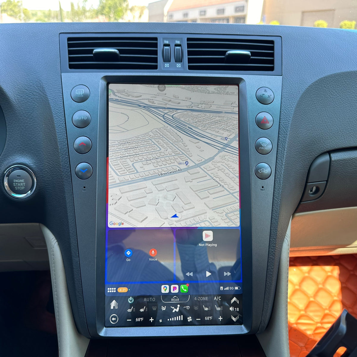 [Open Box] 13.6" Vertical Screen Android 12/13 Fast boot Navigation Radio for Lexus GS 300 350 430 450h 460 2005 - 2011