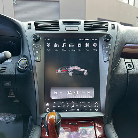 [Open box] 13" Vertical Screen Android 12/13 Fast boot Navi Radio For Lexus LS 460 600 600h 2007 - 2012