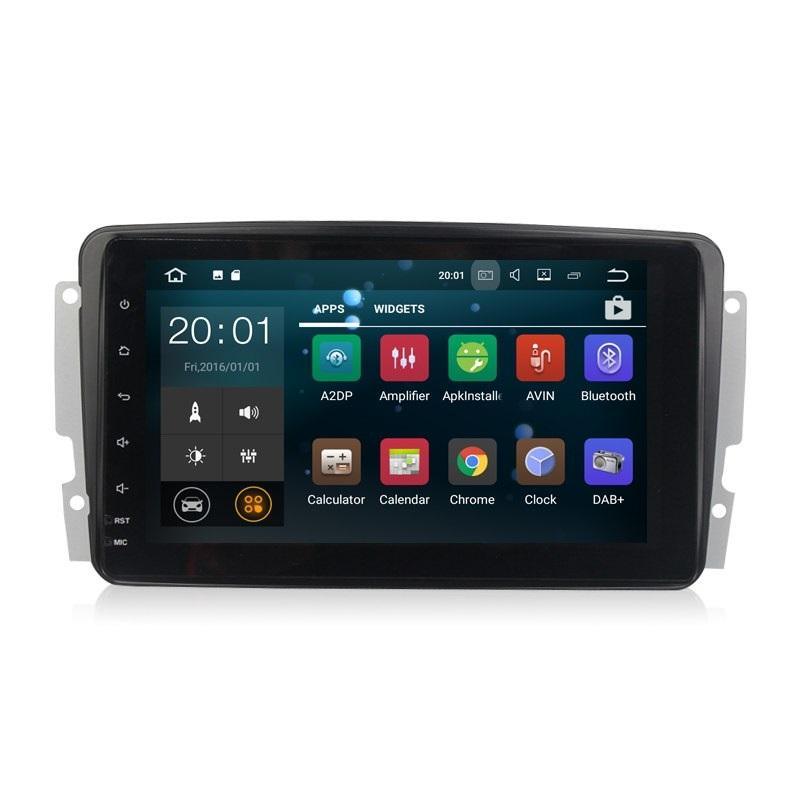 8" Octa-Core Android Navigation Radio for Mercedes-Benz CLK SLK ML G 1998 - 2004