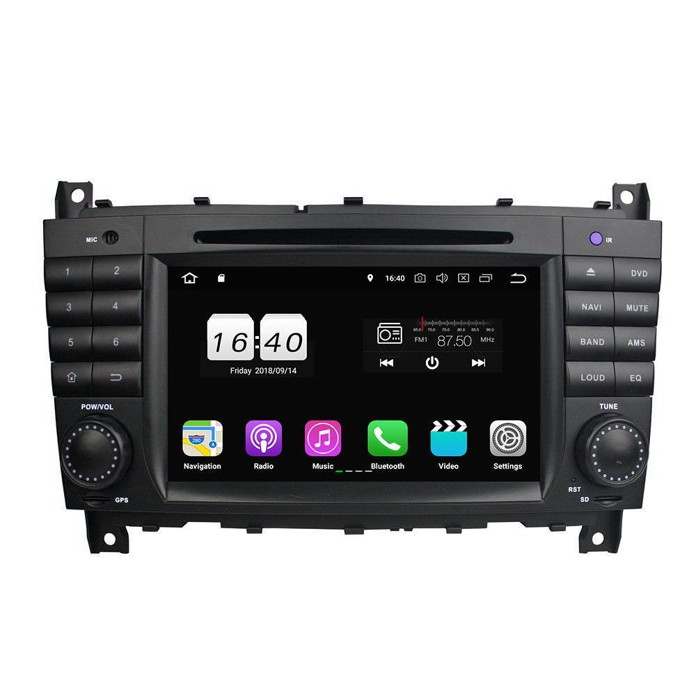 7" Octa-Core Android 9.0 Navigation Radio for Mercedes Benz Mercedes Benz Sprinter C-Class W203 2004 - 2007 GLC G Class W467 2008 - 2011