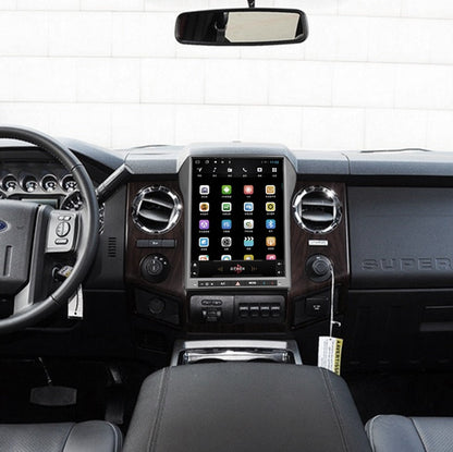 13 inch Android 13/14 Vertical Screen Navigation Radio for Ford F-250 F-350 Super Duty trucks 2013 - 2016