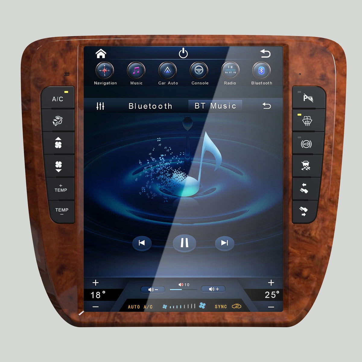 13" Android 13/14 Navigation Radio for Chevrolet Silverado Tahoe Suburban GMC Yukon Sierra Avalanche 2007 - 2014