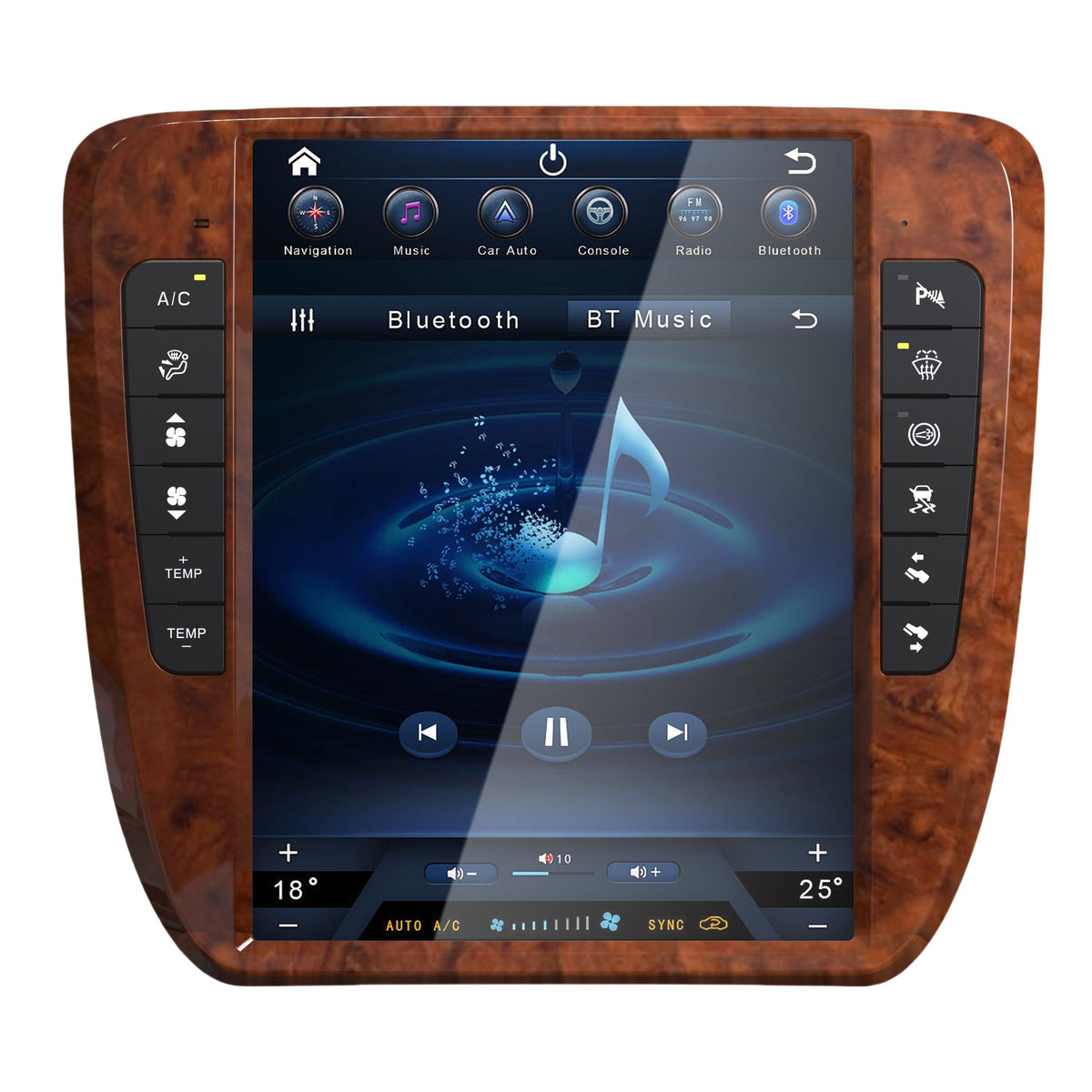 13" Android 13 Navigation Radio for Chevrolet Silverado Tahoe Suburban GMC Yukon Sierra Avalanche 2007 - 2014 | Phoenix Automotive