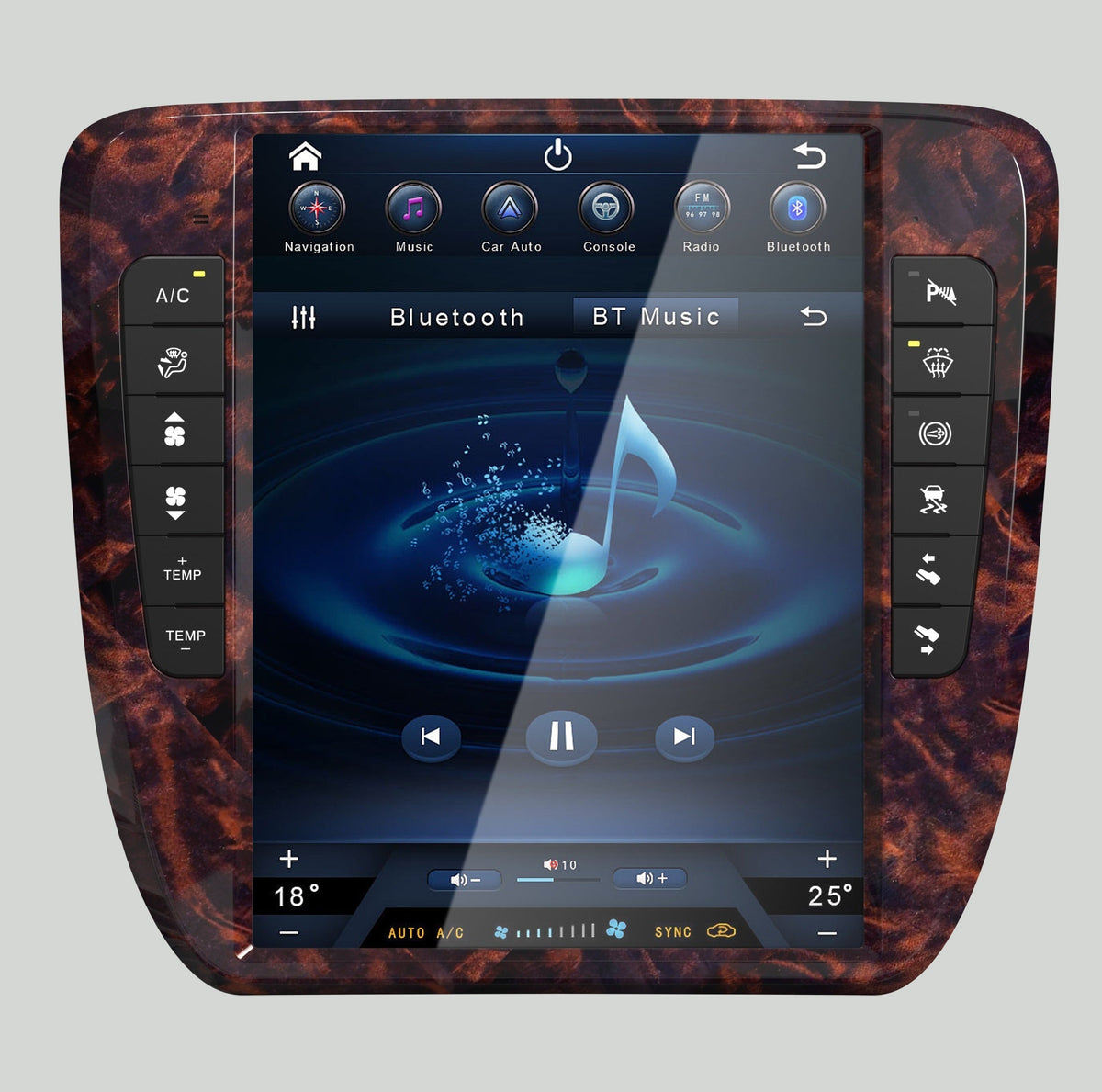13" Android 13/14 Navigation Radio for Chevrolet Silverado Tahoe Suburban GMC Yukon Sierra Avalanche 2007 - 2014