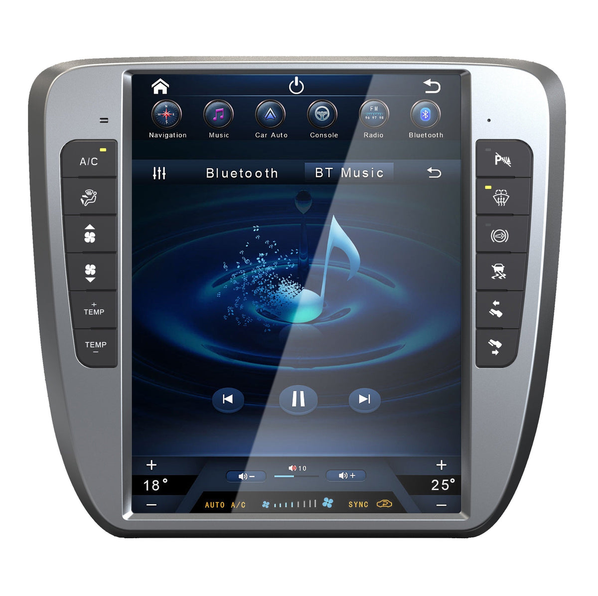 13" Android 13/14 Navigation Radio for Chevrolet Silverado Tahoe Suburban GMC Yukon Sierra Avalanche 2007 - 2014