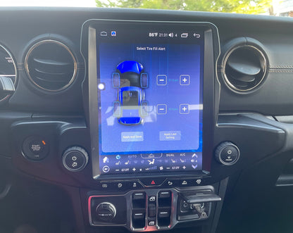 [ Hot-sale ] 12.1” Android 13 Vertical Screen Navigation Radio for Jeep Gladiator 2020 - 2023 | Phoenix Automotive