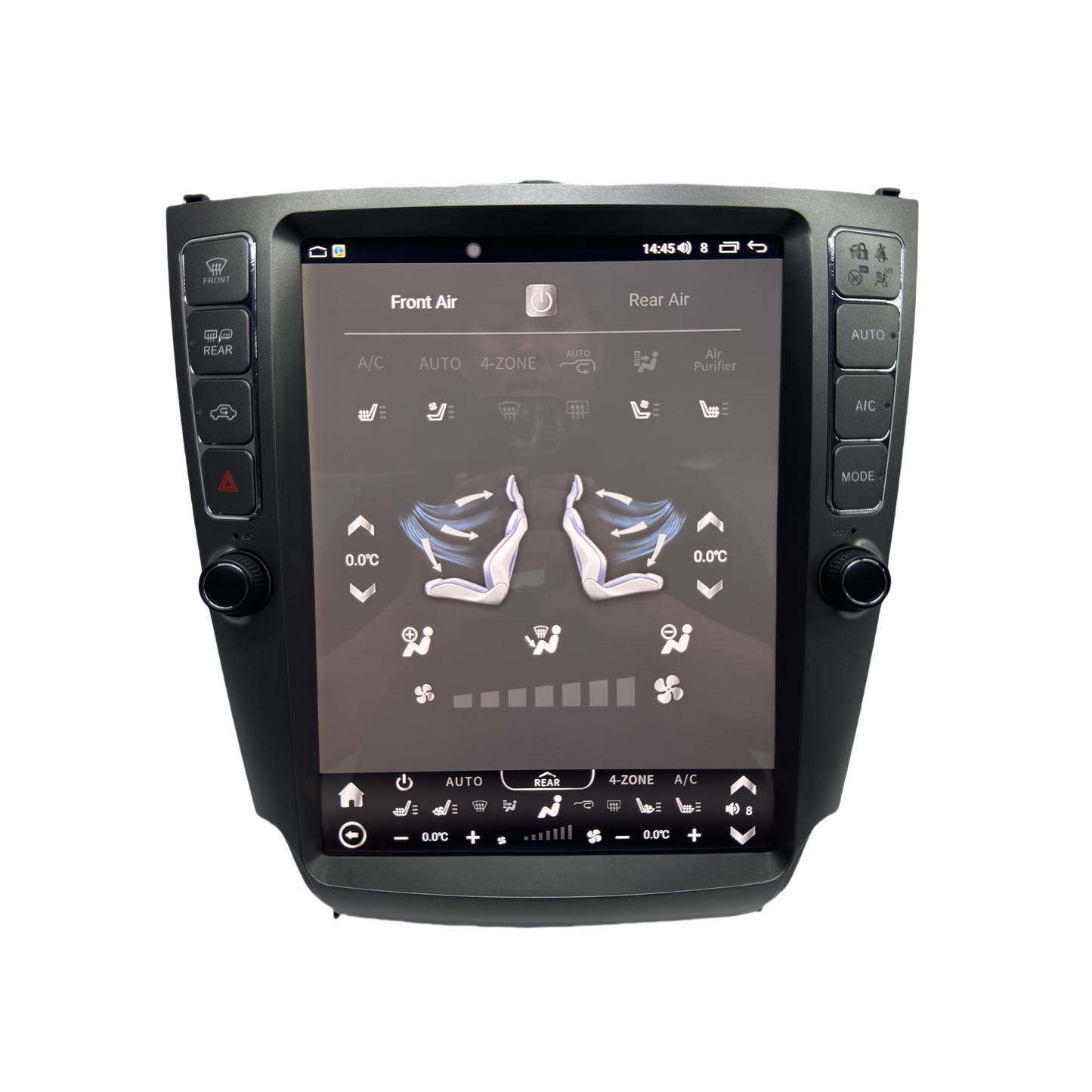[Open Box] 12.1" Vertical Screen Android 14 Fast Boot Navigation Radio for Lexus IS 250 IS 300 IS 350 2005 - 2012