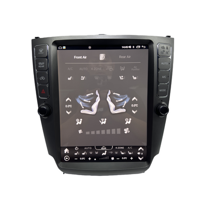 [Open Box] 12.1" Vertical Screen Android 14 Fast Boot Navigation Radio for Lexus IS 250 IS 300 IS 350 2005 - 2012