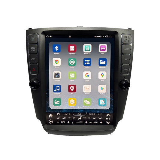 12.1" Vertical Screen Android 13/14 Fast Boot Navigation Radio for Lexus IS 250 IS 300 IS 350 2005 - 2012