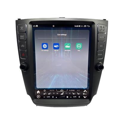 [Open Box] 12.1" Vertical Screen Android 14 Fast Boot Navigation Radio for Lexus IS 250 IS 300 IS 350 2005 - 2012