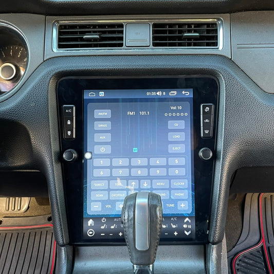 12.1" Vertical Screen Android 10/13/14 Fast boot Navigation Radio for Ford Mustang 2010 - 2014