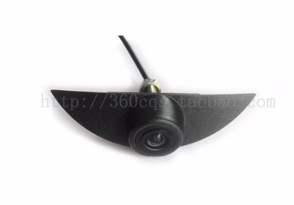 Front CCD camera w/ 6 m video cable for Nissan Altima front emblem mounted