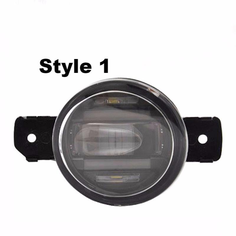 Pair Direct Bolt-on LED Fog Light Assembly Lamp for Nissan Sentra 2004 - 2015