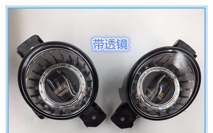 Pair Direct Bolt-on LED Projector Fog Light Assembly Lamp for Infiniti JX35 QX60 2013 - 2017