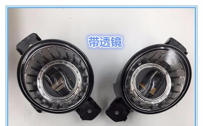 Pair Direct Bolt-on LED Projector Fog Light Assembly Lamp for Infiniti JX35 QX60 2013 - 2017