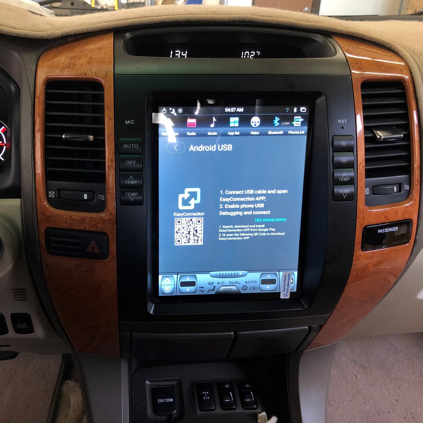 [Open box]10.4" Vertical Screen Android 14 Fast boot Navigation Radio for Lexus GX 470 2003 - 2009