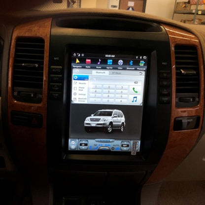 [Open box]10.4" Vertical Screen Android 14 Fast boot Navigation Radio for Lexus GX 470 2003 - 2009