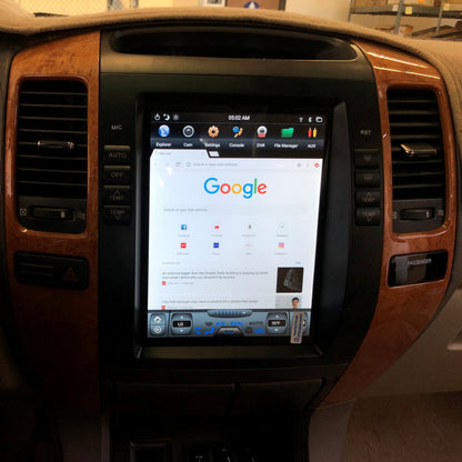 [Open box]10.4" Vertical Screen Android 14 Fast boot Navigation Radio for Lexus GX 470 2003 - 2009