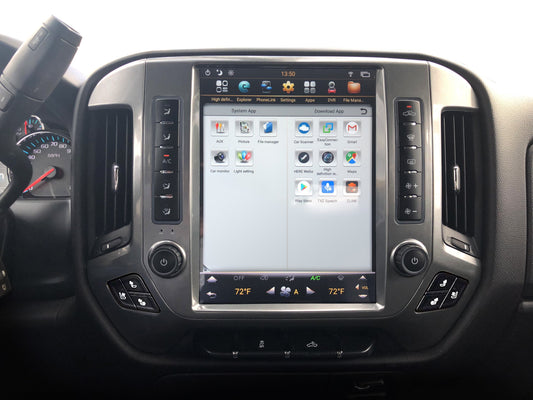 [OPEN BOX] [ PX6/Qualcomm6125 ] [Special Edition] 12.1" Android 9/12/13 Fast boot Navi Radio for Chevy Silverado GMC SIERRA 2014 - 2019