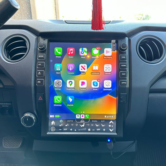 13” Android 13/14 Vertical Screen Navigation Radio for Toyota Tundra 2014 - 2021