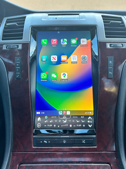 [Open box] 13.6" ANDROID 12 VERTICAL SCREEN Navigation Radio for Cadillac Escalade 2007 - 2014