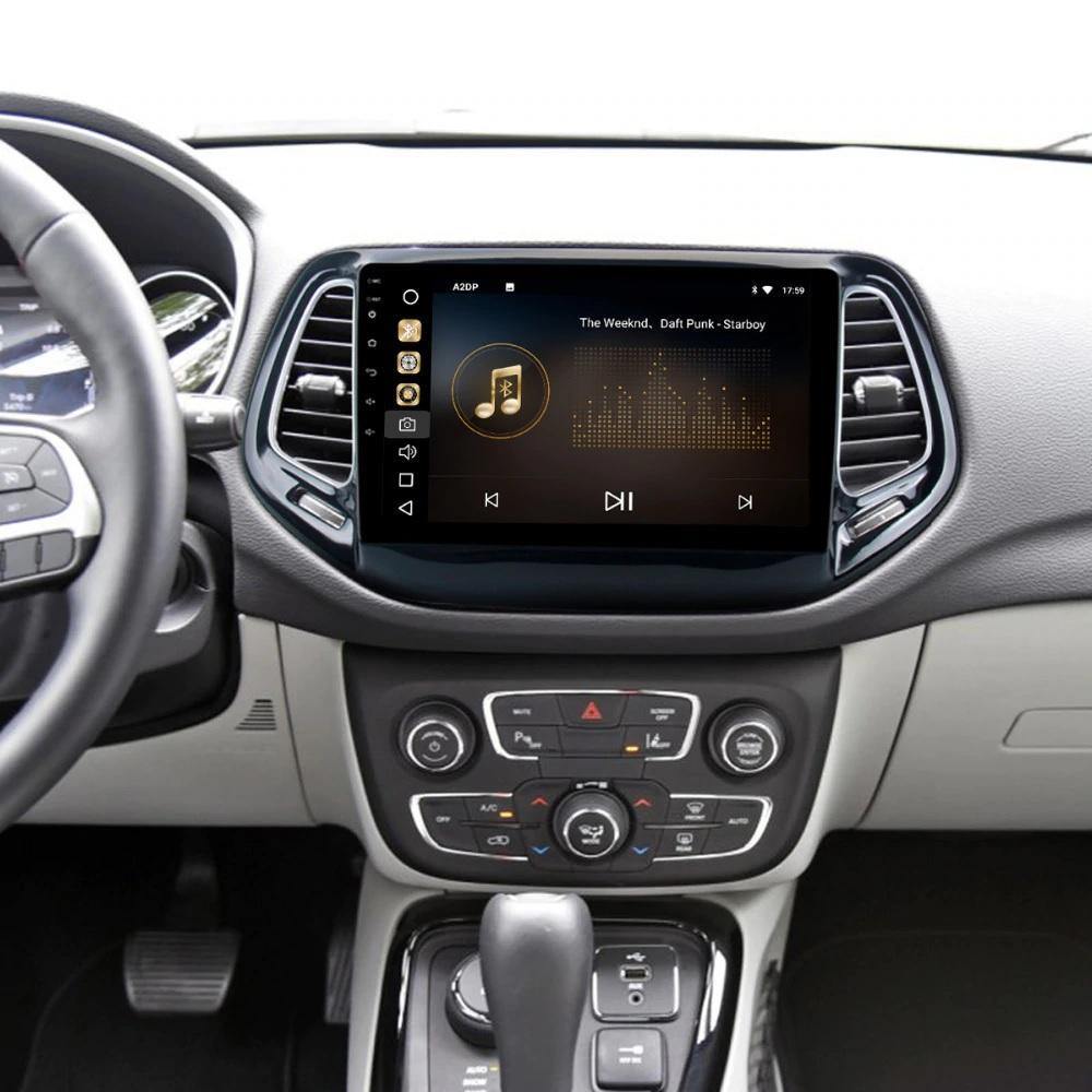 10.1" Octa-Core Android Navigation Radio for Jeep Compass 2017 - 2019