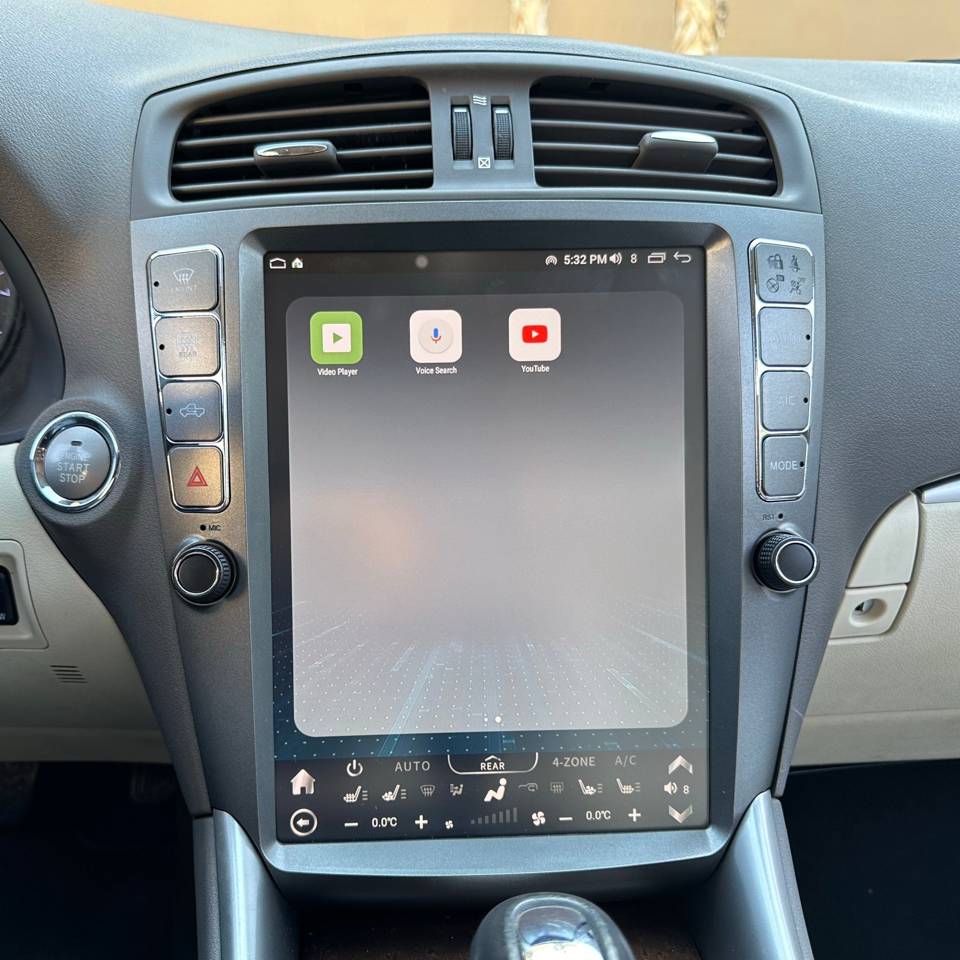 [Open Box] 12.1" Vertical Screen Android 14 Fast Boot Navigation Radio for Lexus IS 250 IS 300 IS 350 2005 - 2012