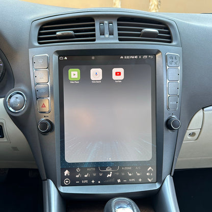 [Open Box] 12.1" Vertical Screen Android 14 Fast Boot Navigation Radio for Lexus IS 250 IS 300 IS 350 2005 - 2012